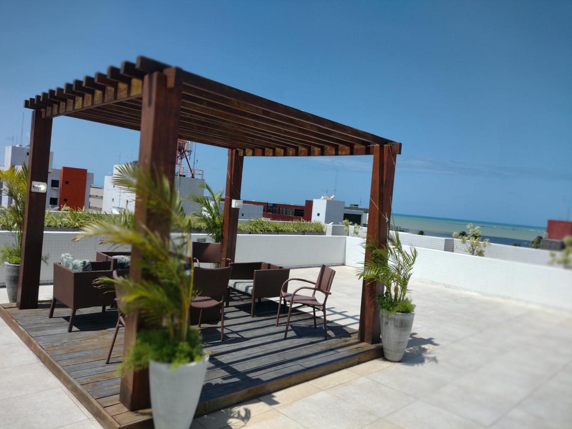 Ferienwohnung Flat Do Barao Cabo Branco João Pessoa Exterior foto